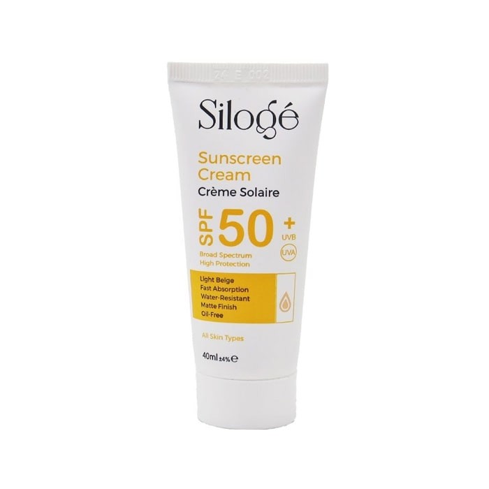 کرم ضد آفتاب سیلوژه +SPF50 رنگی لایت بژ