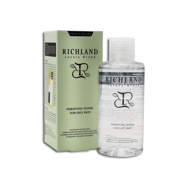 تونر پاک کننده پوست چرب ریچلند 150 میلی لیتر