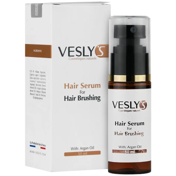 سرم براشینگ مو حاوی روغم آرگان وسلیزVESLYS