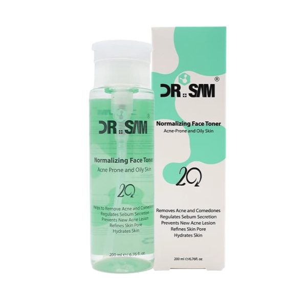 تونر پوست چرب و آکنه ای دکتر سامDR SAM