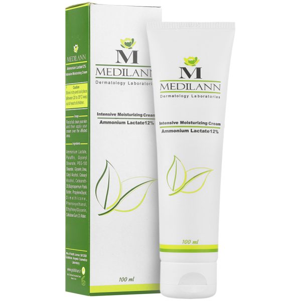 کرم مرطوب کننده قوی آمونیوم لاکتات 12 درصد 100میل مدیلن