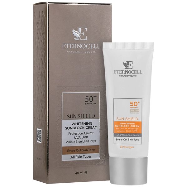 کرم ضد آفتاب ضد لک رنگی(بژ روشن) SPF50 اترنوسلETERNOCELL