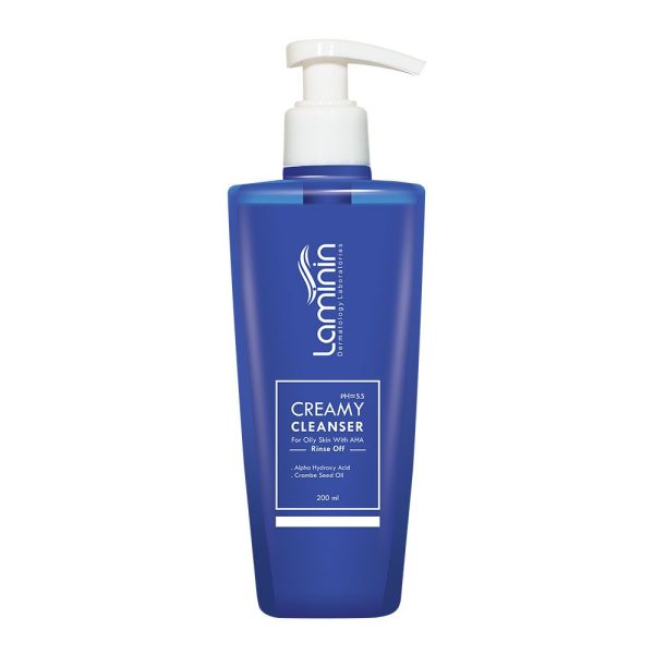 کرم ژل پاک کننده(مخصوص پوستهای چرب و آکنه ای)لامنین