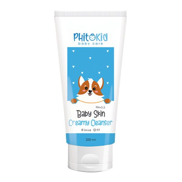 شوینده کرمی مناسب پوست کودکان (با آبکشی ) فیتوکید PHITOKID