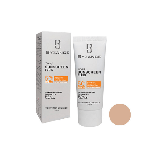 بیزانس کرم ضدآفتاب پوست چرب بژ نچرال 20