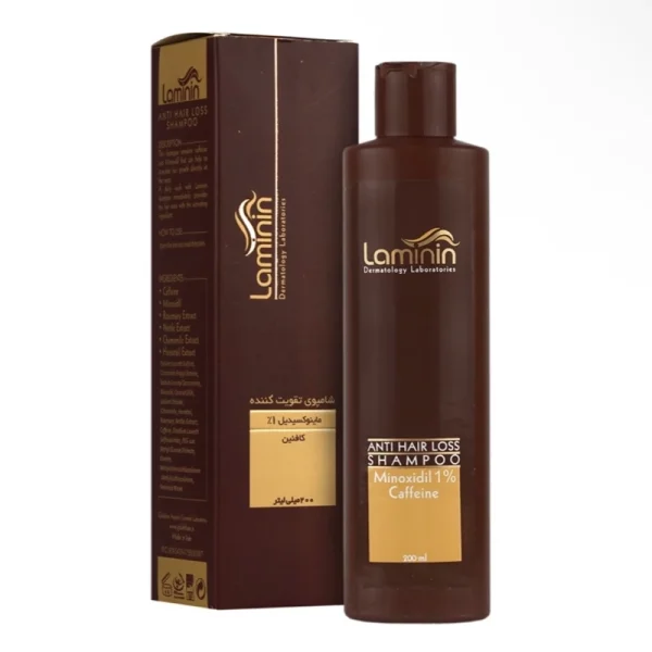 شامپو ماینوکسیدیل و کافئین لامینین