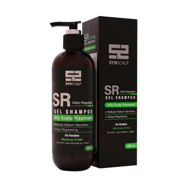 شامپو مناسب چربی سر ساین اسکینSR