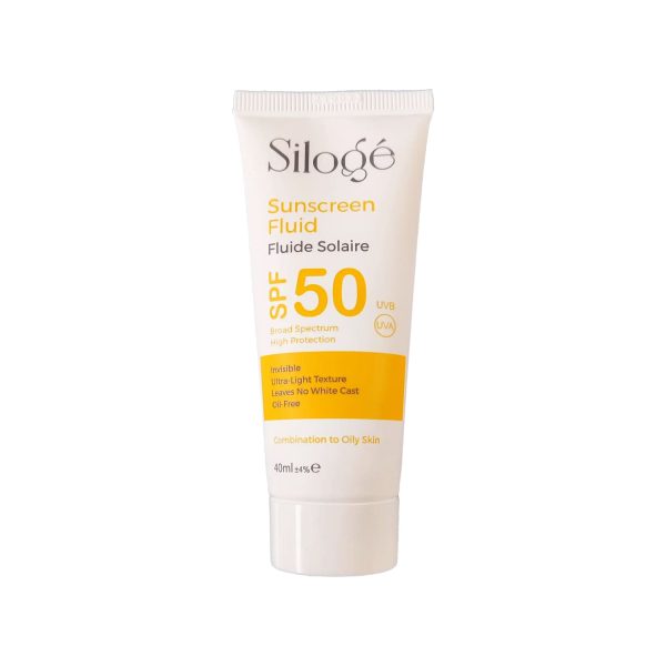 ضدآفتاب فلوئید بی رنگ فاقد چربی سیلوژه