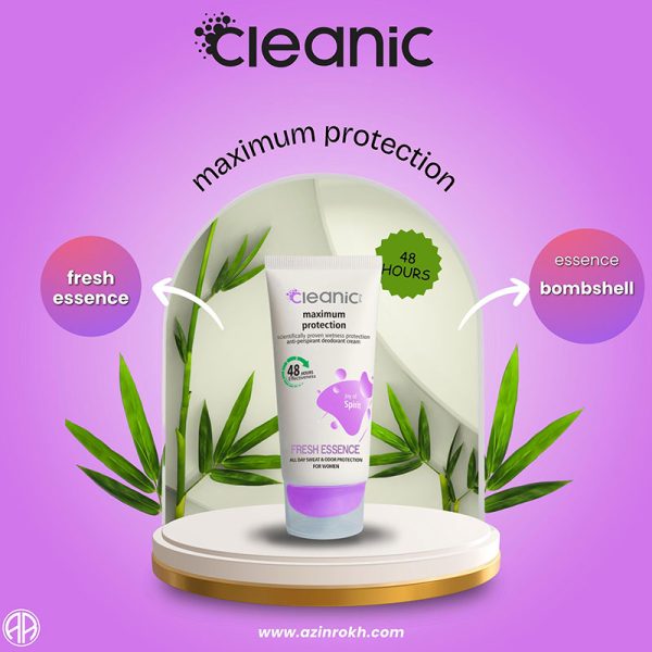 کرم ضد تعریق 48 ساعته کلینیک کیندی مدل fresh essence