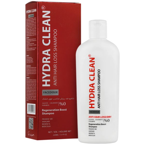هیدراکلین_شامپو فاقدسولفات ضدریزش مو خشک Hydra Clean