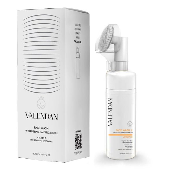 ولندان فوم شوینده براش دار ویتامین سی 150 میل