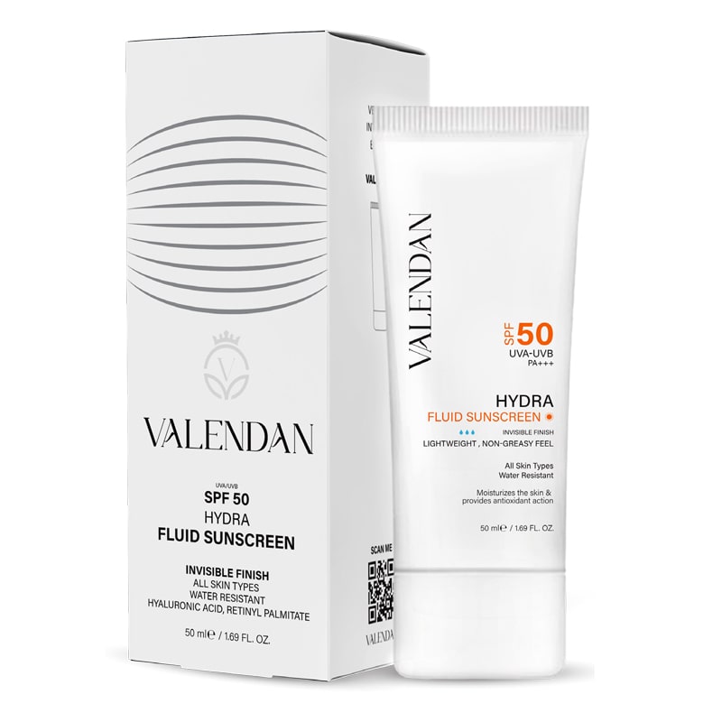 فلوئید ضد آفتاب آبرسان 50SPF بدون رنگ